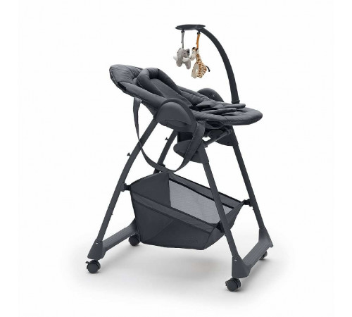 Стульчик для кормления Agex Seat’n Sleep, Dark Grey