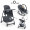 Стульчик для кормления Agex Seat’n Sleep, Dark Grey