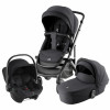 Коляска 3 в 1 Britax Roemer Smile 5Z Style и автокресло Baby-Safe Core Space Black, Carbon Black