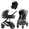 Коляска 3 в 1 Britax Roemer Smile 5Z Style и автокресло Baby-Safe Core Space Black, Mineral Grey