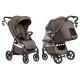 Коляска прогулочная Carrello Bravo Lite CRL-5529 Derby Brown (Коричневый)