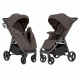 Коляска прогулочная Carrello Bravo PU CRL-8512 Coffee Beige
