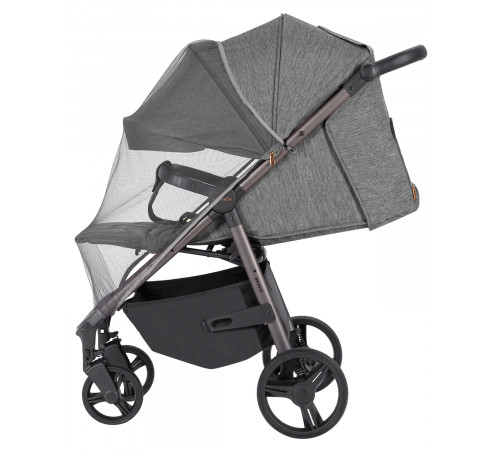 Коляска прогулочная Carrello Bravo PU CRL-8512 Metal Grey