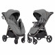 Коляска прогулочная Carrello Bravo PU CRL-8512 Metal Grey