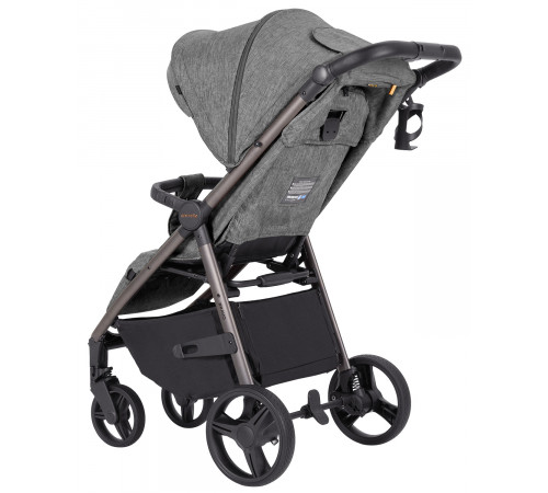 Коляска прогулочная Carrello Bravo PU CRL-8512 Metal Grey