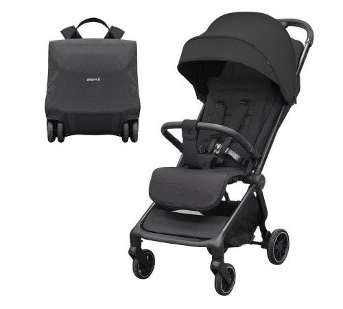 Коляска прогулочная Carrello Atom S CRL-5526, Storm Black