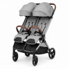 Прогулочная коляска для двойни Carrello Link, Cliff Grey Прогулочная коляска для двойни Carrello Link, Cliff Grey