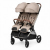 Прогулочная коляска для двойни Carrello Link, Island Beige Прогулочная коляска для двойни Carrello Link, Island Beige