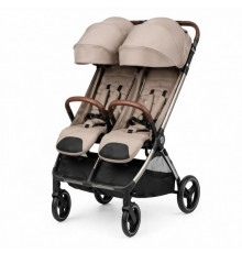 Прогулочная коляска для двойни Carrello Link, Island Beige