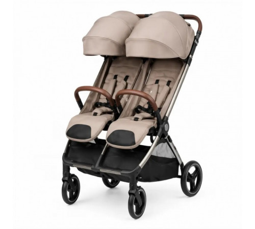 Прогулочная коляска для двойни Carrello Link, Island Beige