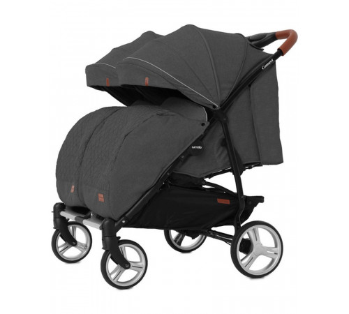 Коляска для двойни 2 в 1 Carrello Connect CRL-55021, Serious Black