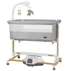 Колыбель Carrello Bloom CRL-10304, Anchor Grey Wooden                                     
