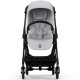 Коляска прогулочная Cybex Melio Carbon с дождевиком, Fog Grey