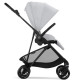 Коляска прогулочная Cybex Melio Carbon с дождевиком, Fog Grey