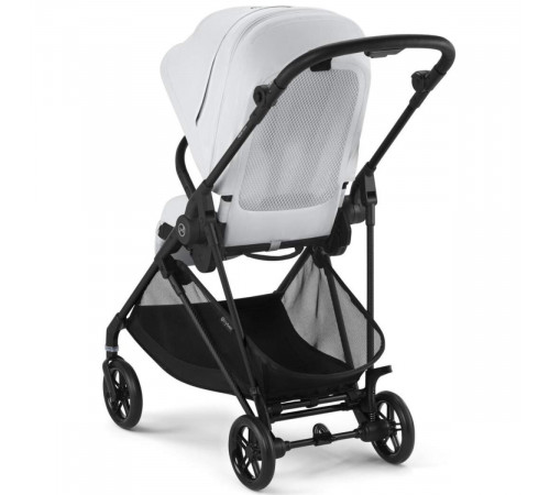 Коляска прогулочная Cybex Melio Carbon с дождевиком, Fog Grey