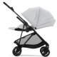 Коляска прогулочная Cybex Melio Carbon с дождевиком, Fog Grey