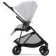 Коляска прогулочная Cybex Melio Carbon с дождевиком, Fog Grey