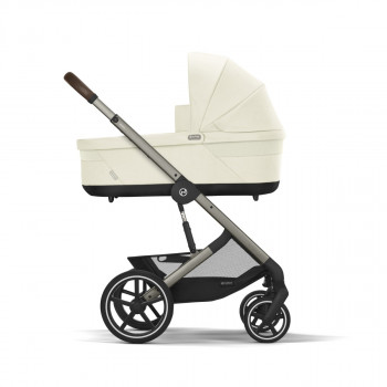 Коляска 2 в 1 Cybex Balios S Lux TPE 2025 (с дождевиками), Seashell Beige