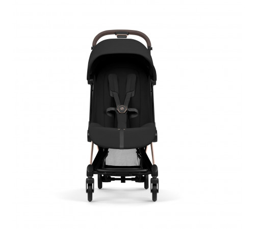 Прогулочная коляска Cybex Coya Style, Sepia Black шасси Rosegold (с дождевиком)