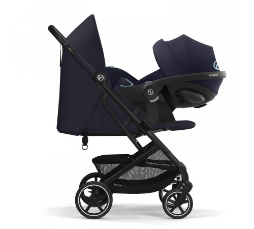 Коляска прогулочная Cybex Beezy (с дождевиком и бампером), Dark Blue