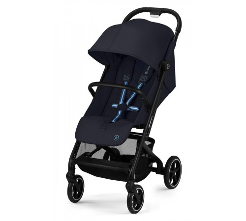 Коляска прогулочная Cybex Beezy (с дождевиком и бампером), Dark Blue