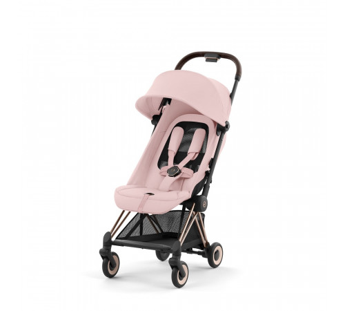 Коляска прогулочная Cybex Coya, Peach Pink шасси Rose Gold