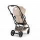 Прогулочная коляска Cybex Eezy S Twist+ 2 BLK, Almond Beige (с дождевиком и бампером)