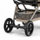 Прогулочная коляска Cybex Eezy S Twist+ 2 BLK, Almond Beige (с дождевиком и бампером)