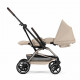 Прогулочная коляска Cybex Eezy S Twist+ 2 BLK, Almond Beige (с дождевиком и бампером)