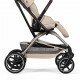 Прогулочная коляска Cybex Eezy S Twist+ 2 BLK, Almond Beige (с дождевиком и бампером)