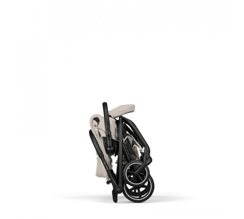 Прогулочная коляска Cybex Eezy S Twist+ 2 BLK, Dune Grey (с дождевиком и бампером)