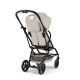 Прогулочная коляска Cybex Eezy S Twist+ 2 BLK, Dune Grey (с дождевиком и бампером)