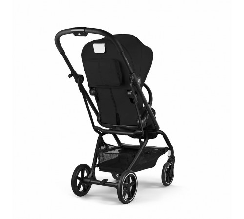 Прогулочная коляска Cybex Eezy S Twist+ 2 BLK, Magic Black (с дождевиком и бампером)
