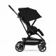 Прогулочная коляска Cybex Eezy S Twist+ 2 BLK, Magic Black (с дождевиком и бампером)