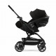 Прогулочная коляска Cybex Eezy S Twist+ 2 BLK, Magic Black (с дождевиком и бампером)