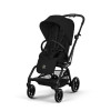 Прогулочная коляска Cybex Eezy S Twist+ 2 BLK, Magic Black (с дождевиком и бампером)
