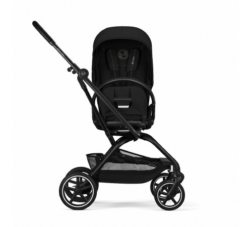 Прогулочная коляска Cybex Eezy S Twist+ 2 BLK, Magic Black (с дождевиком и бампером)