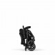 Прогулочная коляска Cybex Eezy S Twist+ 2 BLK, Magic Black (с дождевиком и бампером)