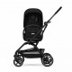 Прогулочная коляска Cybex Eezy S Twist+ 2 BLK, Magic Black (с дождевиком и бампером)