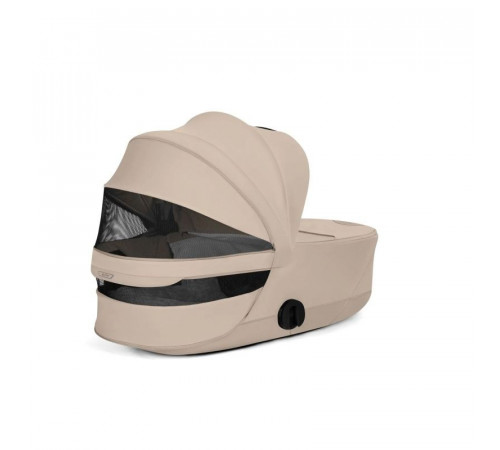 Коляска 2 в 1 Cybex Priam V Style, Cozy Beige шасси Rosegold