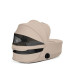 Коляска 2 в 1 Cybex Priam V Style, Cozy Beige шасси Rosegold