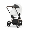 Коляска 2 в 1 Cybex Priam V Style, Off White шасси Rosegold
