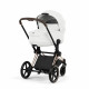 Коляска 2 в 1 Cybex Priam V Style, Off White шасси Rosegold