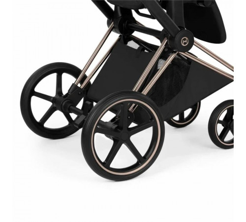 Коляска 2 в 1 Cybex Priam V Style, Off White шасси Rosegold
