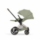 Коляска 2 в 1 Cybex Priam V Style, Sage Green шасси Rosegold