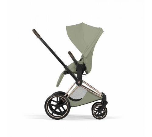 Коляска 2 в 1 Cybex Priam V Style, Sage Green шасси Rosegold