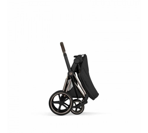 Коляска 2 в 1 Cybex Priam V Style, Sepia Black шасси Rosegold