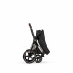 Коляска 2 в 1 Cybex Priam V Style, Sepia Black шасси Rosegold