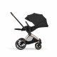 Коляска 2 в 1 Cybex Priam V Style, Sepia Black шасси Rosegold