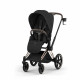 Коляска 2 в 1 Cybex Priam V Style, Sepia Black шасси Rosegold